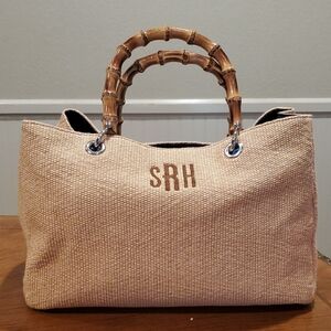 Mark & Graham Woven Elisabetta Slouch Bag